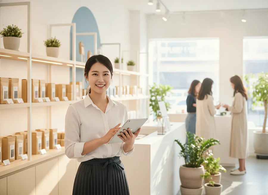 경쟁력 있는 매장을 운영하는 브랜드 대표